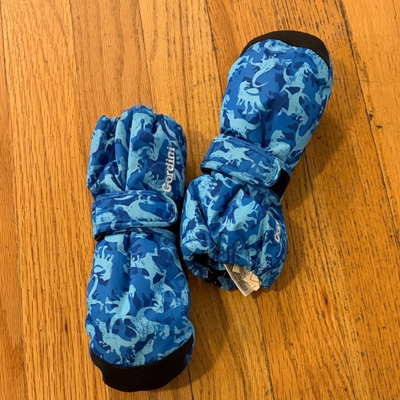 Gordini Other - Gordini xs Dinosaur Print Kids Mittens